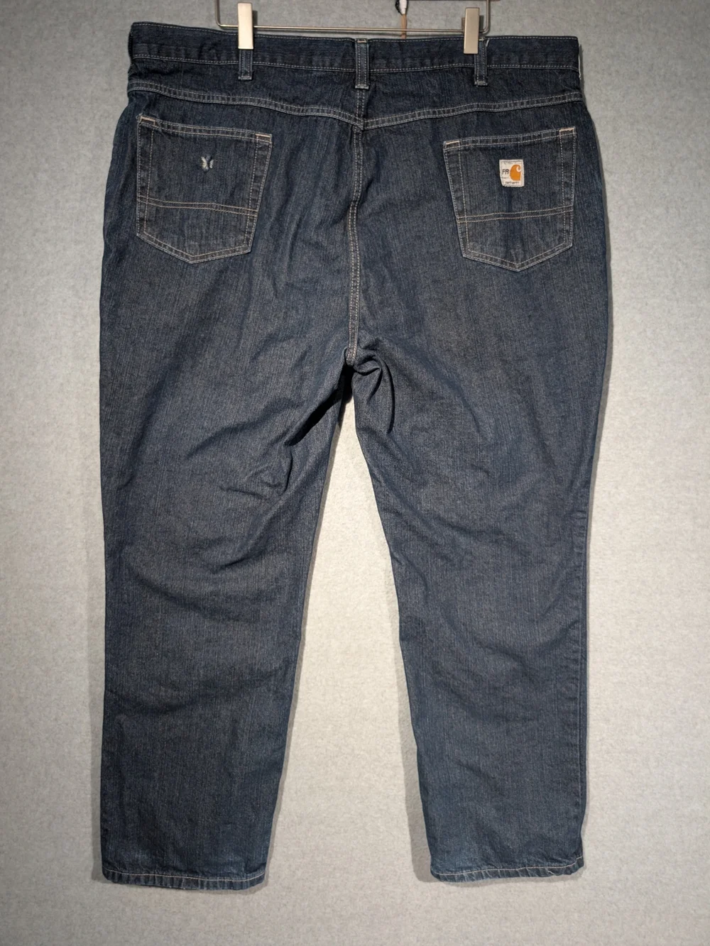 Carhartt FR Jeans Mens 42x32 Blue Flame Resistant 280-83 Workwear 2112 Cat 2